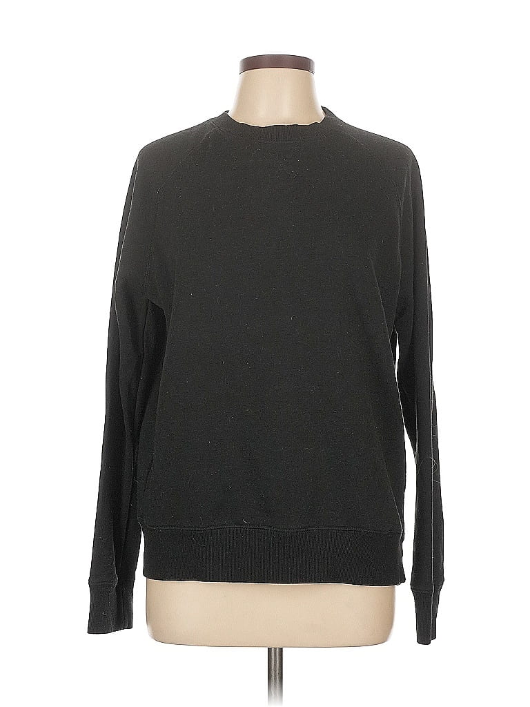 Pre-owned Assorted Brands Sweatshirt In Black