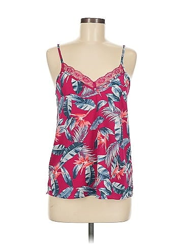 Pink Rose Sleeveless Top (view 1)
