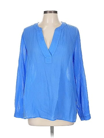 Diane von Furstenberg Long Sleeve Blouse (view 1)