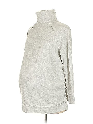 Isabel Maternity Turtleneck Sweater (view 1)