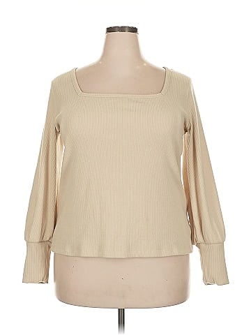 a.n.a. A New Approach 3/4 Sleeve Top (view 1)