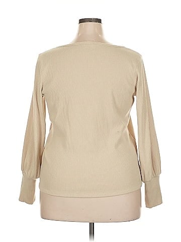 a.n.a. A New Approach 3/4 Sleeve Top (view 2)