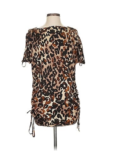 St. John Sport Short Sleeve Silk Top (view 1)