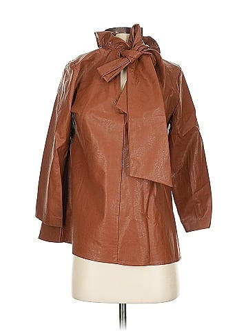 Tuckernuck Faux Leather Top (view 1)