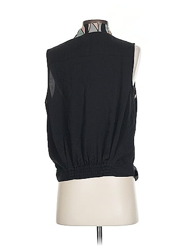 Diane von Furstenberg Sleeveless Silk Top (view 2)