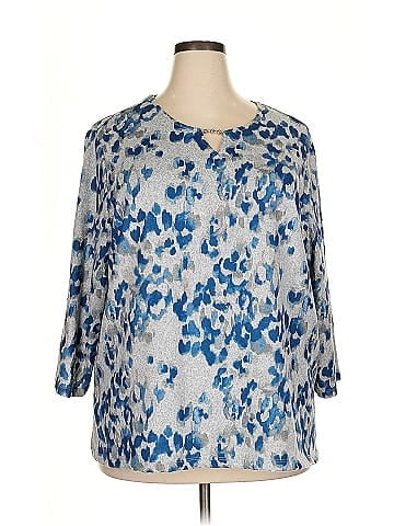 Alfred Dunner 3/4 Sleeve Blouse (view 1)