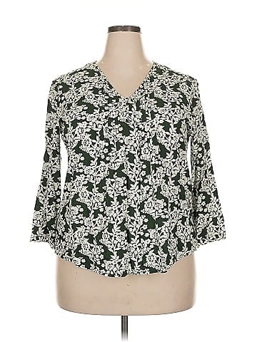Fun2Fun 3/4 Sleeve Blouse (view 1)