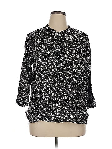 Massimo Dutti 3/4 Sleeve Blouse (view 1)