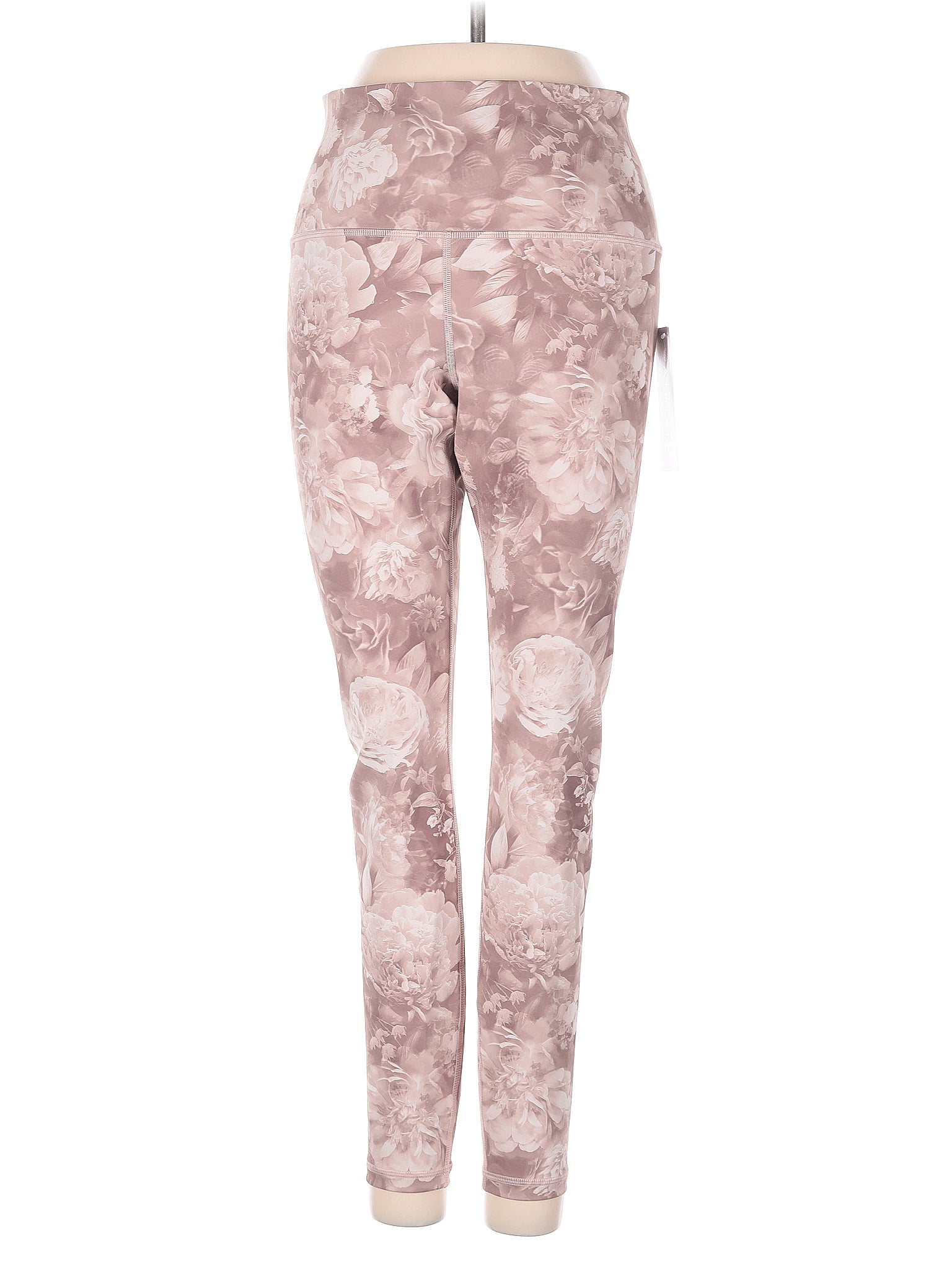 Athleta Print Pink Casual Pants Size S