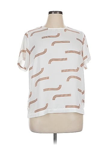 A New Day Short Sleeve Blouse (view 1)