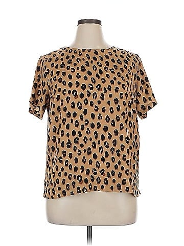 A New Day Short Sleeve Blouse (view 1)