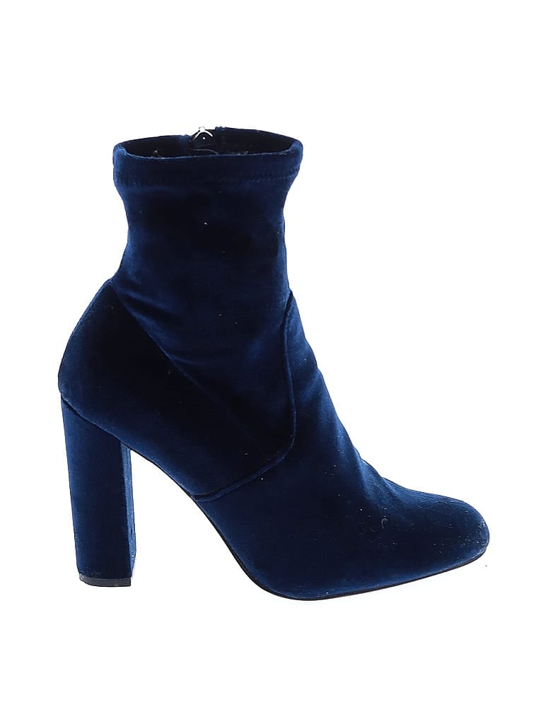 Pre-owned Steve Madden Boots In Blue