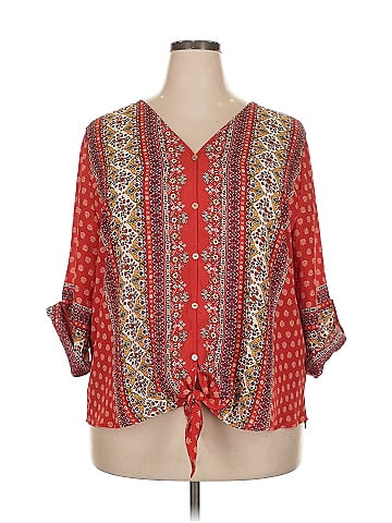 West Kei 3/4 Sleeve Blouse (view 1)