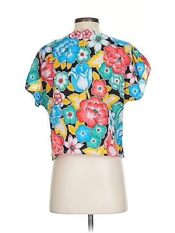 Diane von Furstenberg Short Sleeve Blouse (view 2)