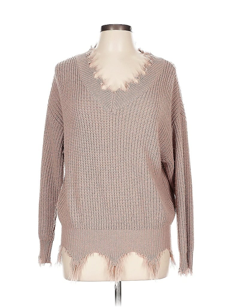 Pre-owned Assorted Brands Pullover Sweater In Pink