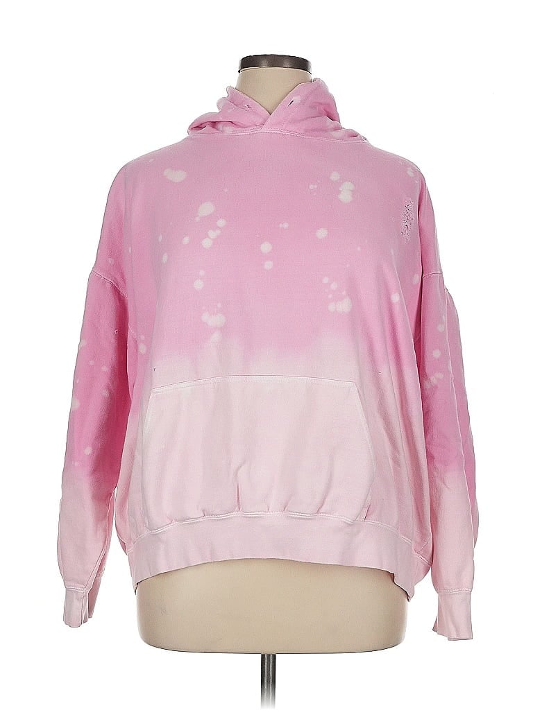 La Detresse Tie-dye Pink Sweatshirt Size XL - photo 1