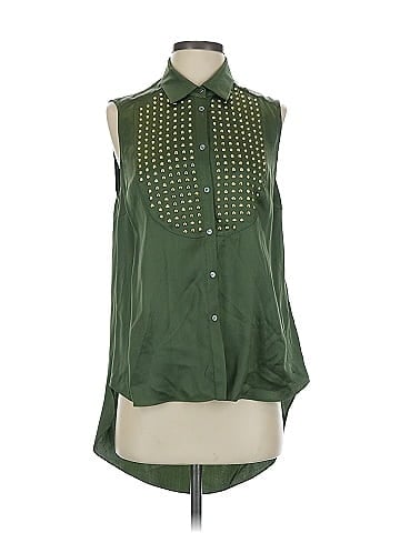 Elizabeth and James Sleeveless Silk Top (view 1)