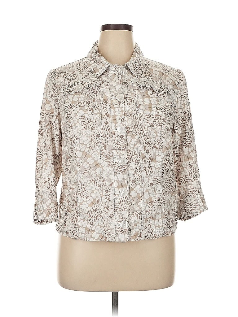 Cj Banks Ivory Jacket Size 0X 68 off ThredUp