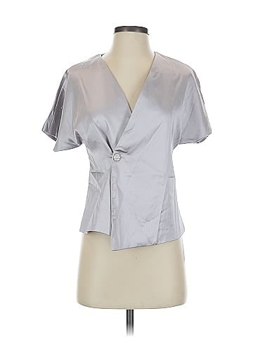 Thread Short Sleeve Blouse (view 1)