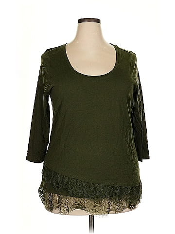 Lane Bryant 3/4 Sleeve Top (view 1)