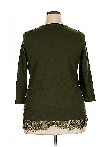 Lane Bryant 3/4 Sleeve Top (view 2)