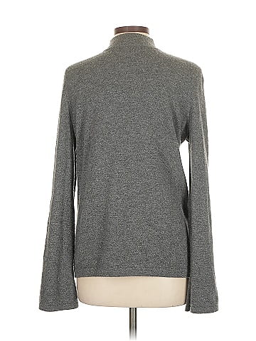 Aqua Cashmere Pullover Sweater (view 2)