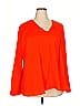 Doncaster Collection Orange 3/4 Sleeve Blouse Size 18 - photo 1