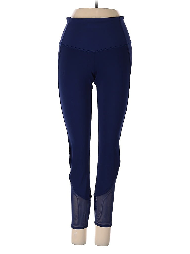 Pre-owned Lululemon Athletica Active Pants In Blue