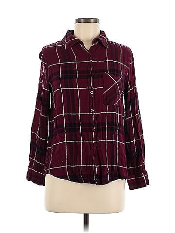 Rebellion Long Sleeve Button-Down Shirt (view 1)