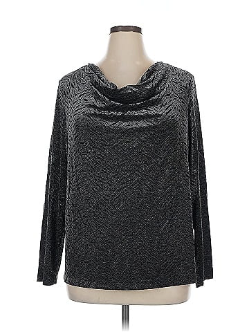 Dana Buchman Long Sleeve Top (view 1)