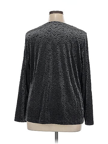 Dana Buchman Long Sleeve Top (view 2)