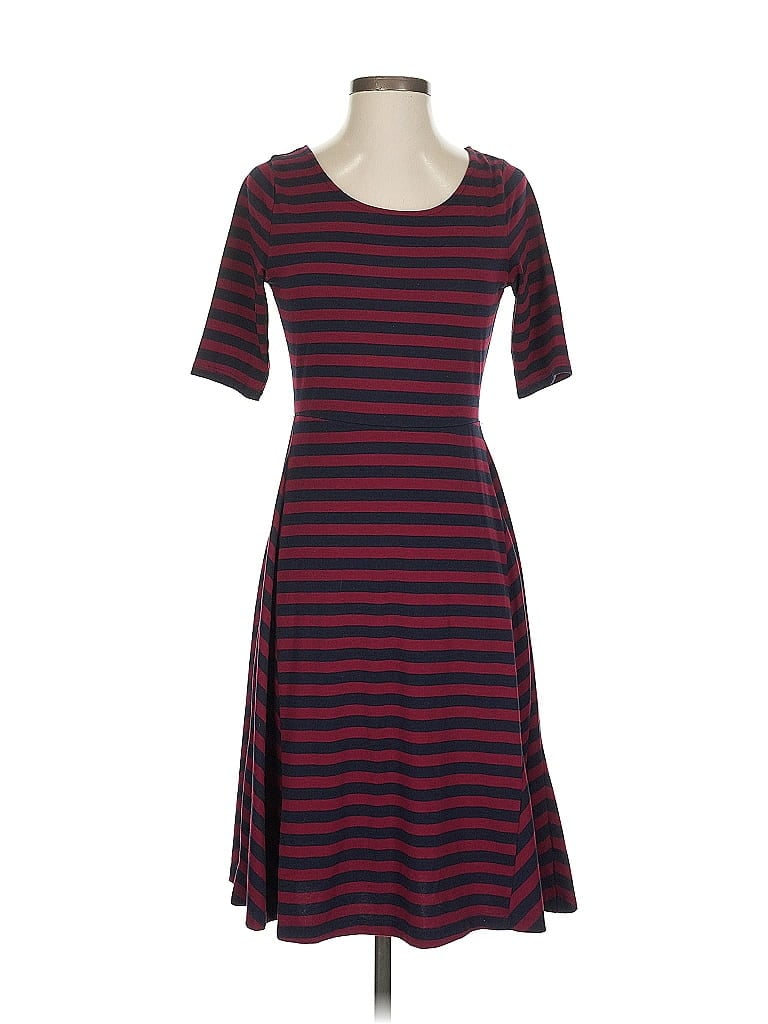 Pre-owned The Limited Casual Dress In Burgundy