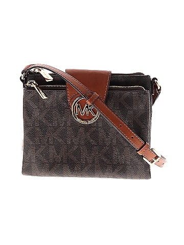MICHAEL Michael Kors Leather Crossbody Bag (view 1)