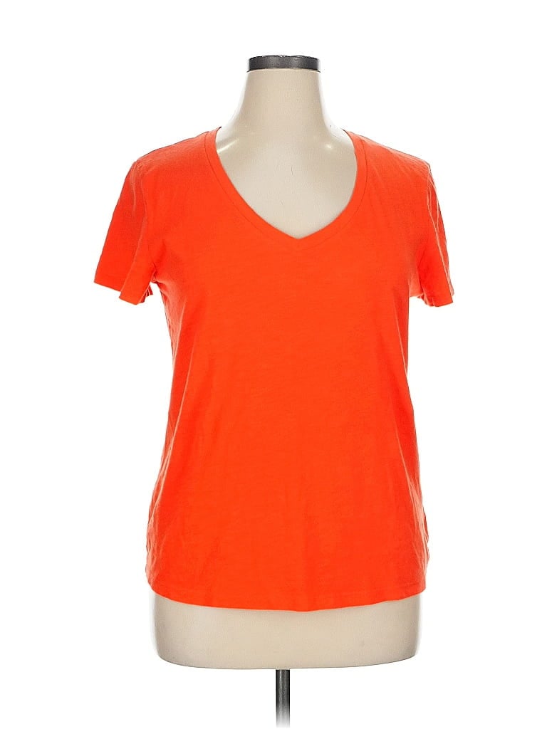 Pre-owned Universal Thread Short Sleeve T-shirt In Orange