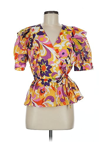 J.Crew Collection Short Sleeve Blouse (view 1)