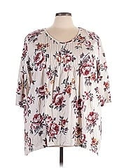 Woman Within 3/4 Sleeve Blouse