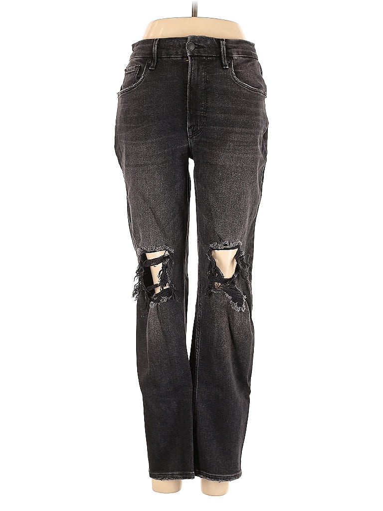 Pre-owned Good American Jeans In Black