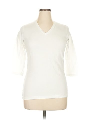 Flax 3/4 Sleeve T-Shirt (view 1)