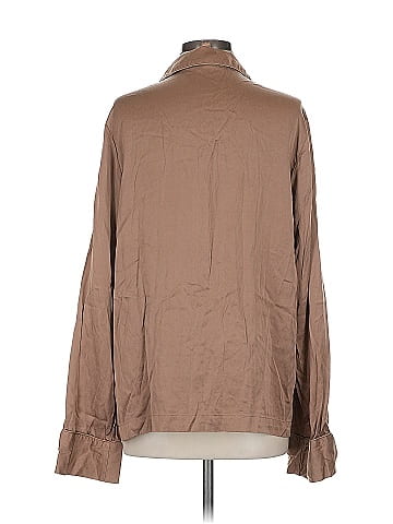 SKIMS Long Sleeve Silk Top (view 2)