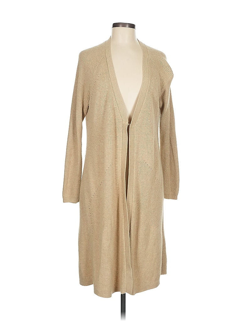 Pre-owned Cabi Cardigan Sweater In Brown