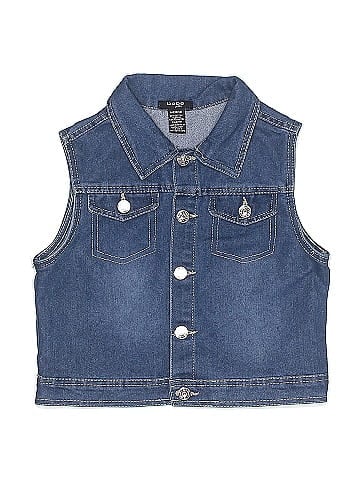 Bebe Denim Vest (view 1)