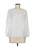 Young Fabulous & Broke 100% Rayon White 3/4 Sleeve Blouse Size M - photo 1