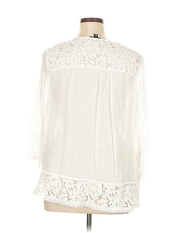 Zac & Rachel 3/4 Sleeve Blouse (view 2)