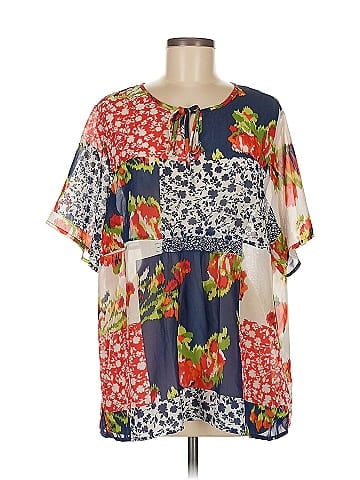 Valerie Stevens Short Sleeve Blouse (view 1)
