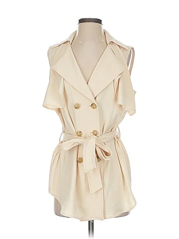 Worth New York Sleeveless Button-Down Shirt (view 1)