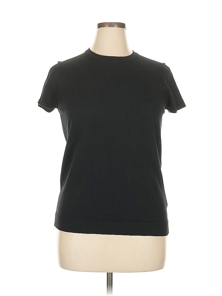 Pre-owned Cable & Gauge Short Sleeve T-shirt In Black