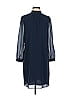 J.Crew 100% Polyester Blue Casual Dress Size 2 - photo 1