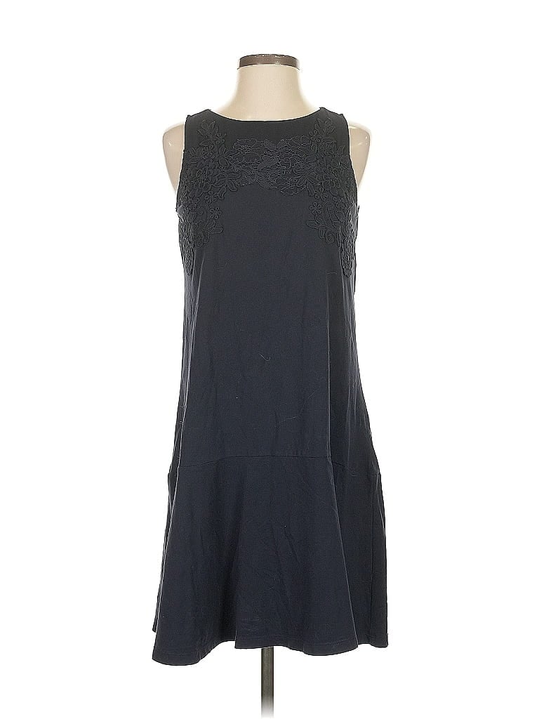 Pre-owned Ann Taylor Loft Casual Dress In Gray