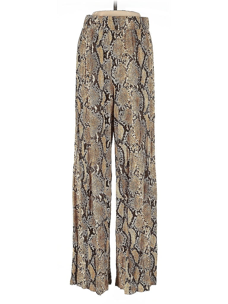 Pre-owned H&m Casual Pants In Gold