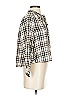 Sanctuary 100% Rayon Plaid Ivory 3/4 Sleeve Blouse Size XS - photo 4